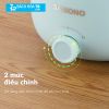 Nồi lẩu điện đa năng SAMONO SW-DG01 dung tích 1.2L có xửng hấp nấu lẩu hấp rau nấu chè tùy thích