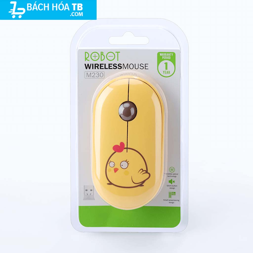 Chuột không dây Robot M230