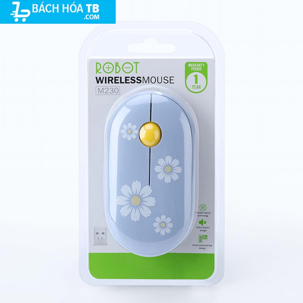 Chuột không dây Robot M230