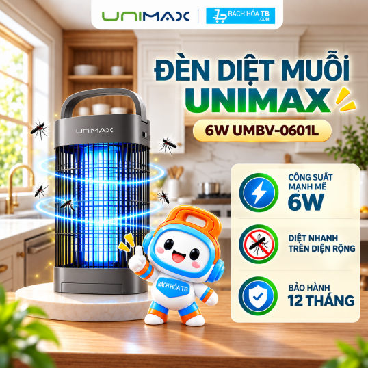 Đ&egrave;n bắt muỗi Unimax LED 6W UMBV-0601L