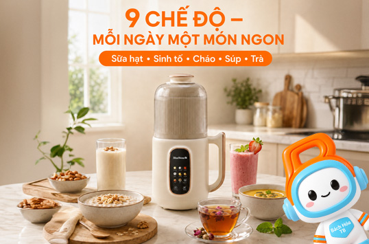 Review m&aacute;y l&agrave;m sữa hạt BlueStone SMB-7327: Gọn nhẹ nhưng c&oacute; đủ chức năng cần thiết